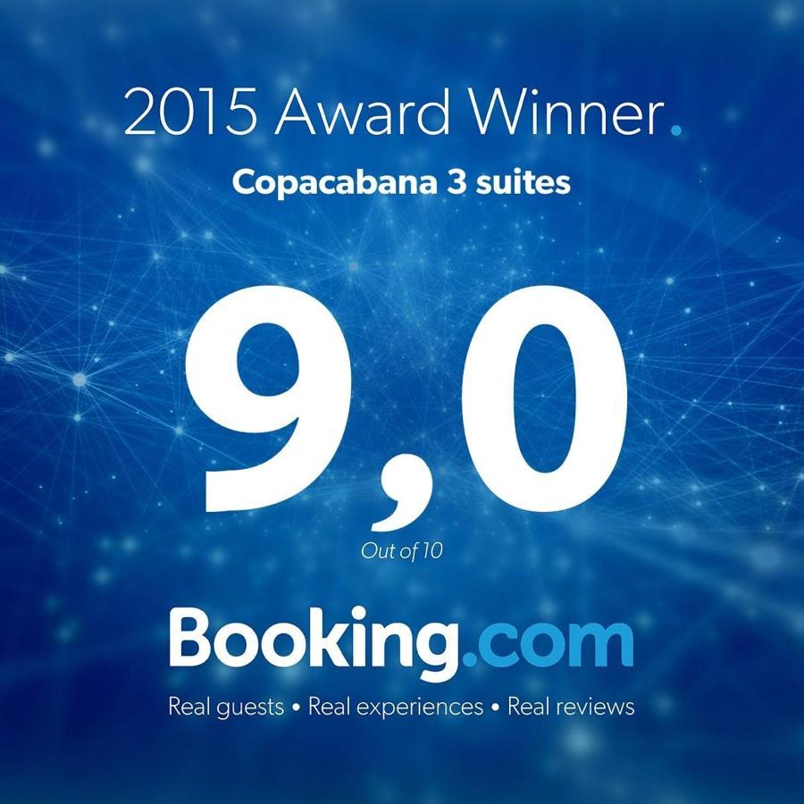 Copacabana 3 Suites, Andar Alto Com Vista Mar, 9 Camas, Enorme, Wifi 300Mb, Ar Condicionado Em Todas Suites, Pauloangerami Mvc1812 ริโอเดจาเนโร ภายนอก รูปภาพ
