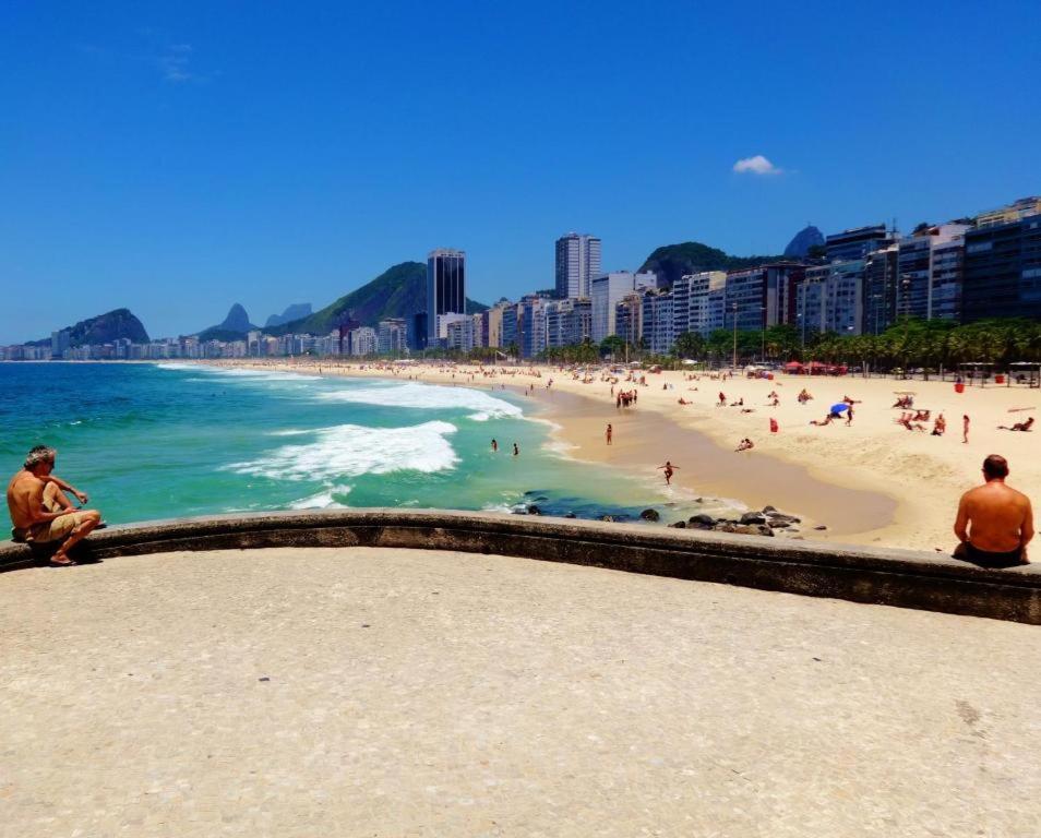 Copacabana 3 Suites, Andar Alto Com Vista Mar, 9 Camas, Enorme, Wifi 300Mb, Ar Condicionado Em Todas Suites, Pauloangerami Mvc1812 ริโอเดจาเนโร ภายนอก รูปภาพ