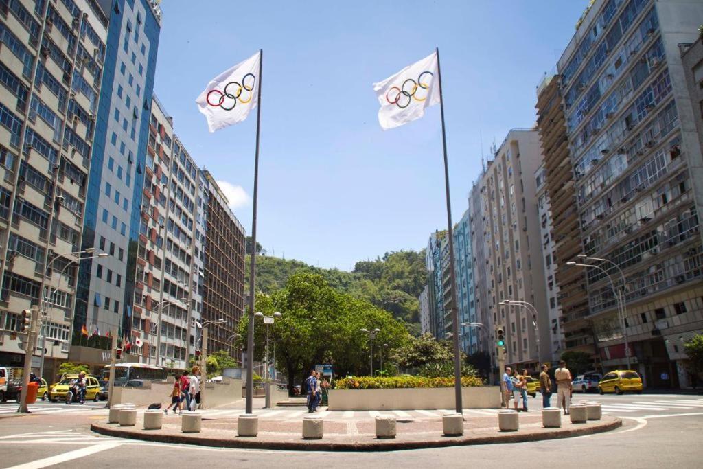 Copacabana 3 Suites, Andar Alto Com Vista Mar, 9 Camas, Enorme, Wifi 300Mb, Ar Condicionado Em Todas Suites, Pauloangerami Mvc1812 ริโอเดจาเนโร ภายนอก รูปภาพ