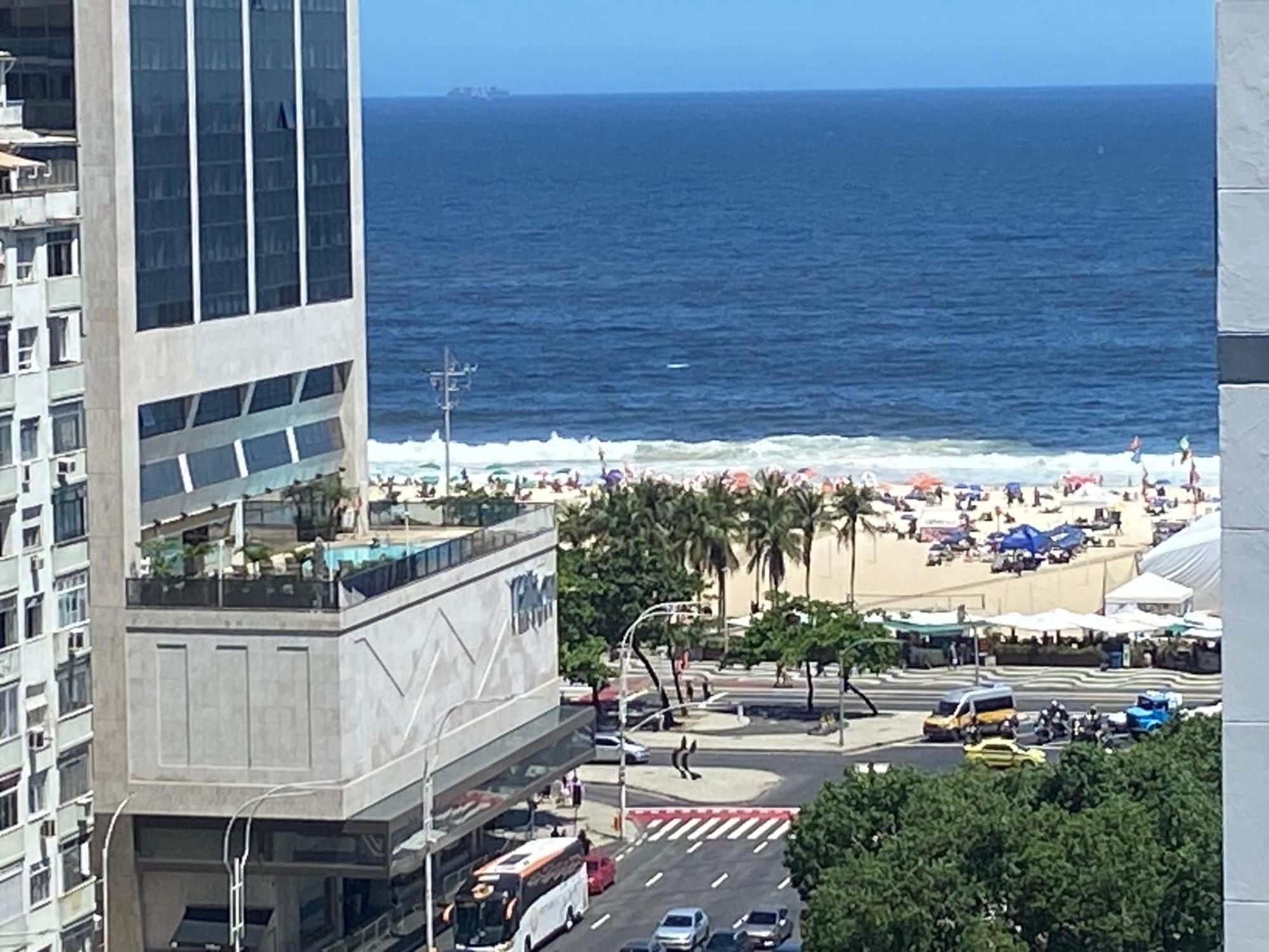 Copacabana 3 Suites, Andar Alto Com Vista Mar, 9 Camas, Enorme, Wifi 300Mb, Ar Condicionado Em Todas Suites, Pauloangerami Mvc1812 ริโอเดจาเนโร ภายนอก รูปภาพ