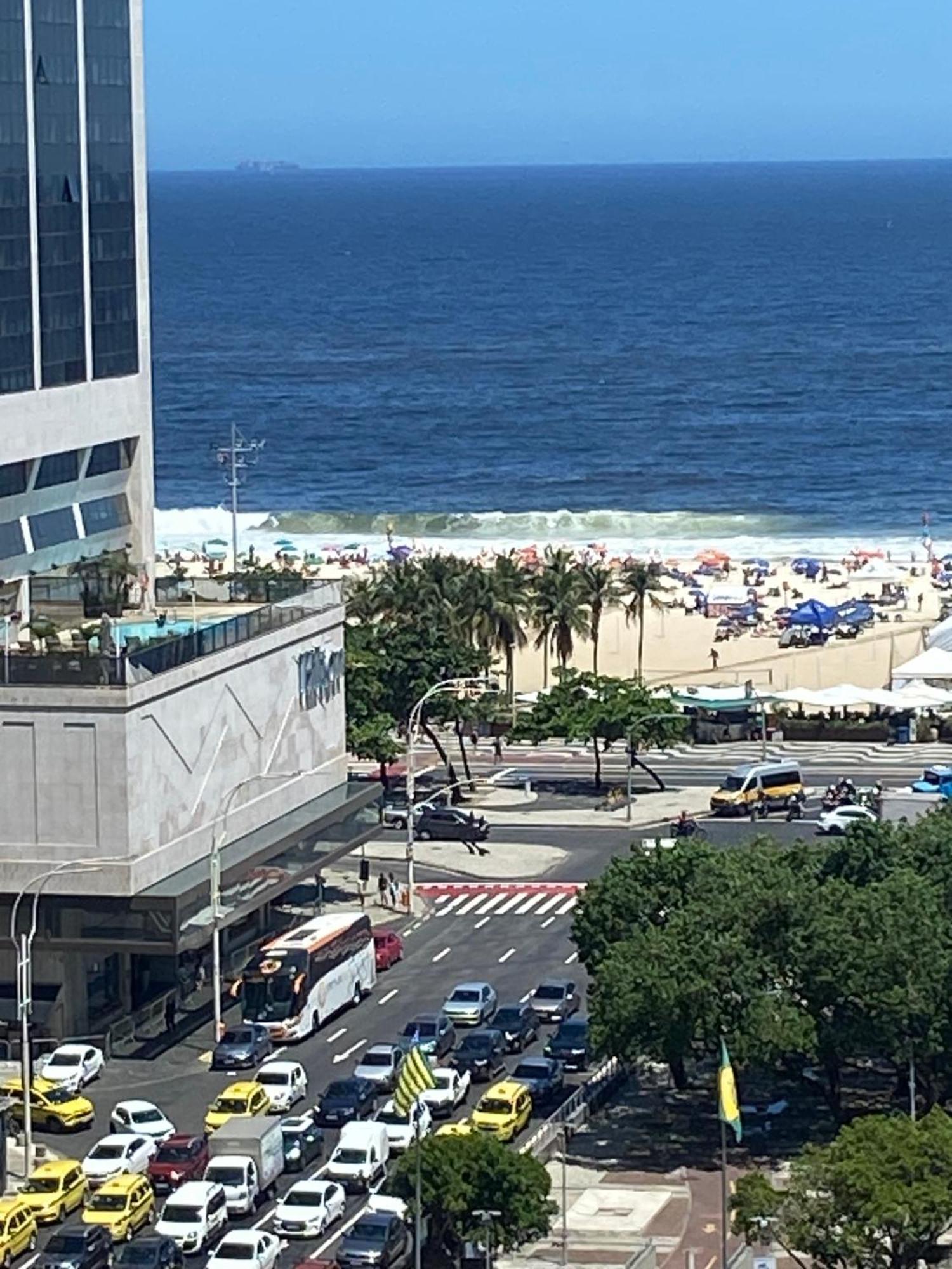 Copacabana 3 Suites, Andar Alto Com Vista Mar, 9 Camas, Enorme, Wifi 300Mb, Ar Condicionado Em Todas Suites, Pauloangerami Mvc1812 ริโอเดจาเนโร ภายนอก รูปภาพ