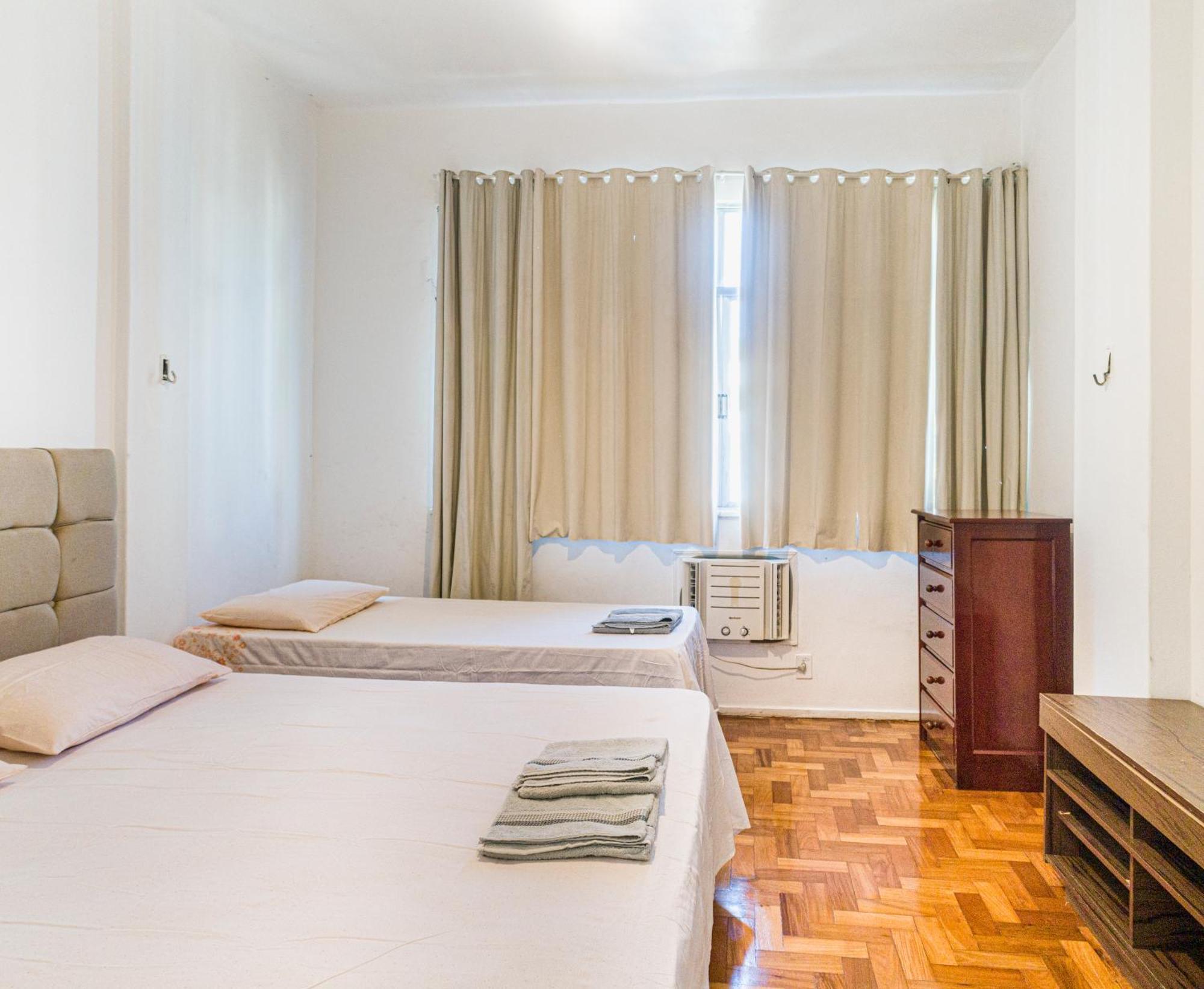 Copacabana 3 Suites, Andar Alto Com Vista Mar, 9 Camas, Enorme, Wifi 300Mb, Ar Condicionado Em Todas Suites, Pauloangerami Mvc1812 ริโอเดจาเนโร ภายนอก รูปภาพ