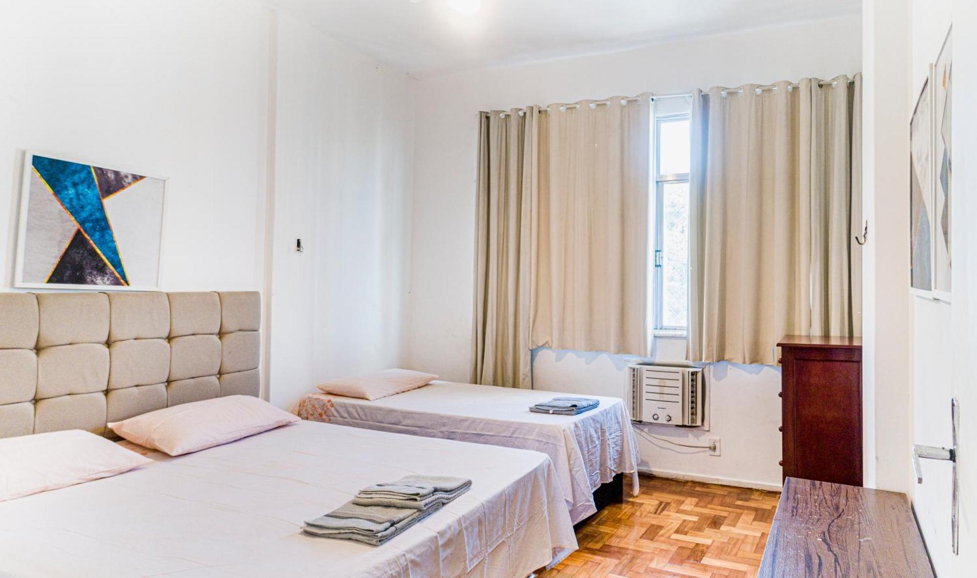 Copacabana 3 Suites, Andar Alto Com Vista Mar, 9 Camas, Enorme, Wifi 300Mb, Ar Condicionado Em Todas Suites, Pauloangerami Mvc1812 ริโอเดจาเนโร ภายนอก รูปภาพ