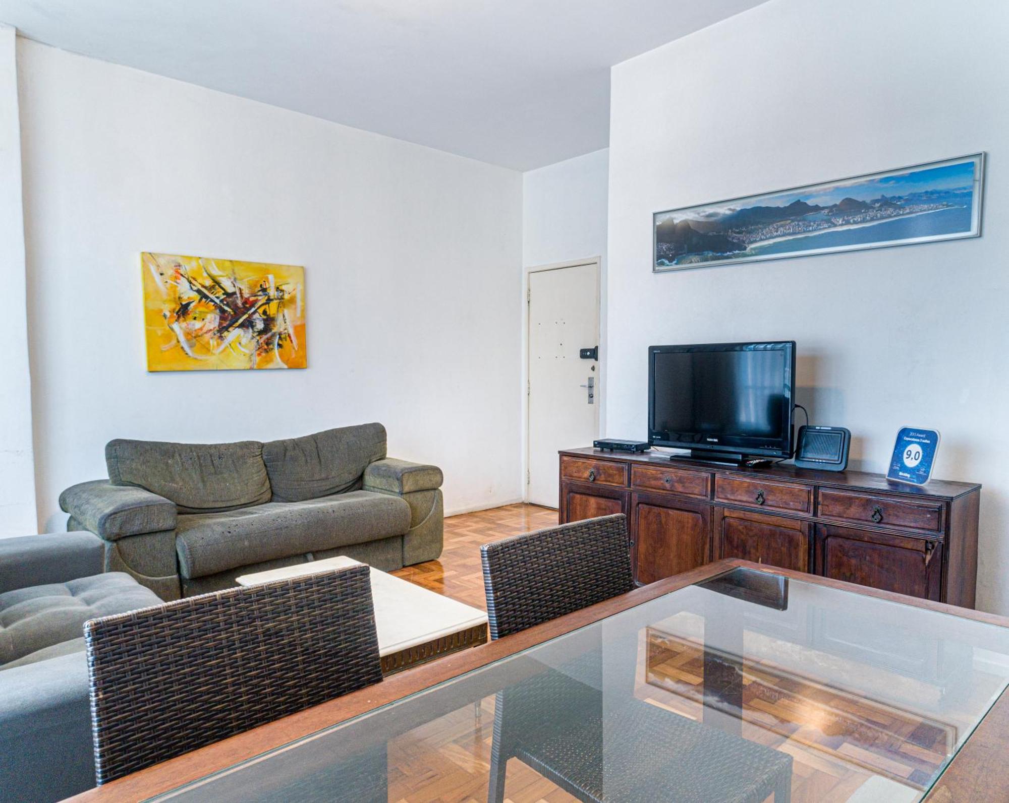 Copacabana 3 Suites, Andar Alto Com Vista Mar, 9 Camas, Enorme, Wifi 300Mb, Ar Condicionado Em Todas Suites, Pauloangerami Mvc1812 ริโอเดจาเนโร ภายนอก รูปภาพ